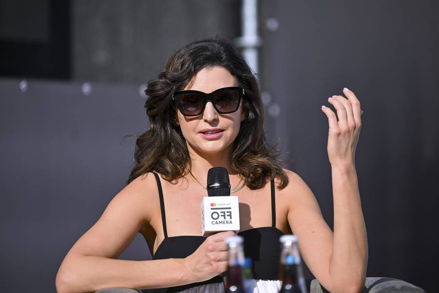 Słoneczny dzień z “Mastercard OFF CAMERA”! W uroczej sukience Maria Dębska, wyluzowana Lena Góra (FOTO)