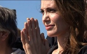 Jolie udzieliła krótkiego wywiadu Faktom