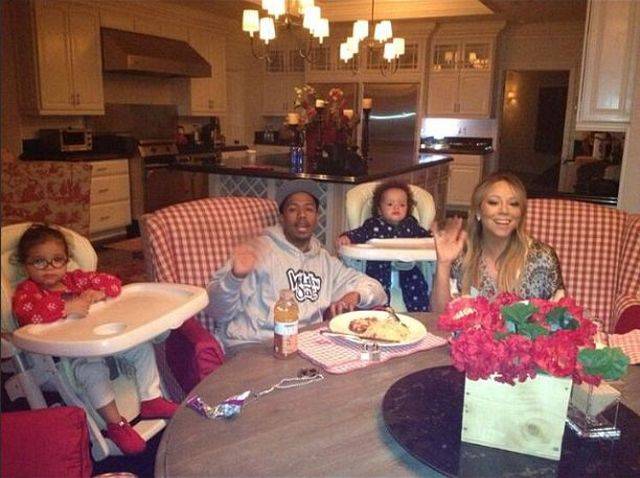 Mariah Carey w domowym zaciszu