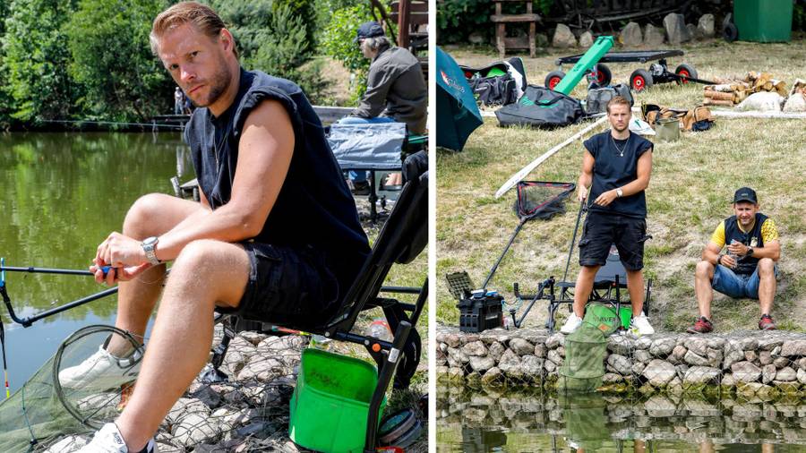 Rafał Brzozowski zaraz po Opolu pojechał łowić ryby. Towarzyszył mu Fabijański, Jacek Rozenek