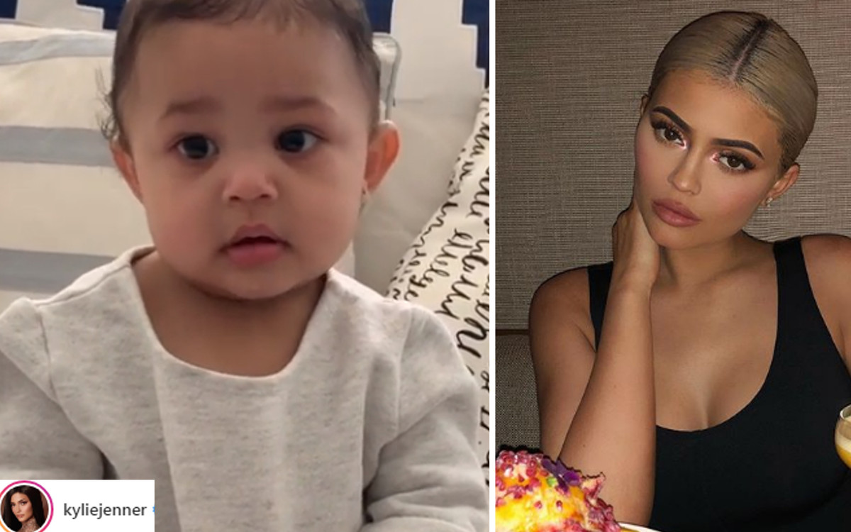 Kylie uczy Stormi mówić. Nie uwierzycie, co kazała jej powiedzieć!