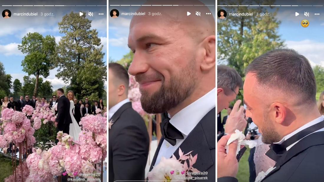 Ślub Karoliny Pisarek