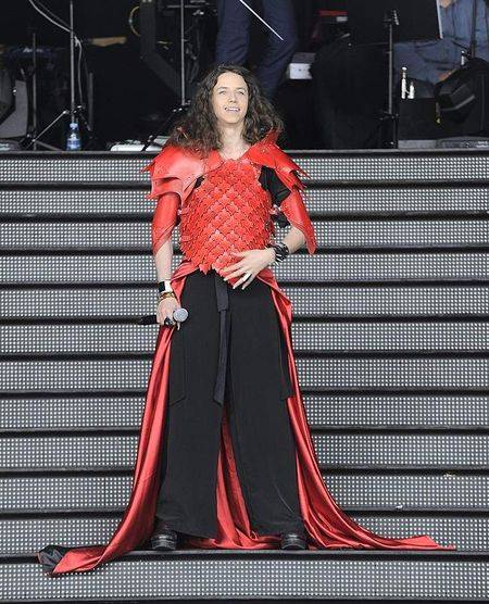 Michał Szpak na Festiwalu Piosenki w Opolu 2012