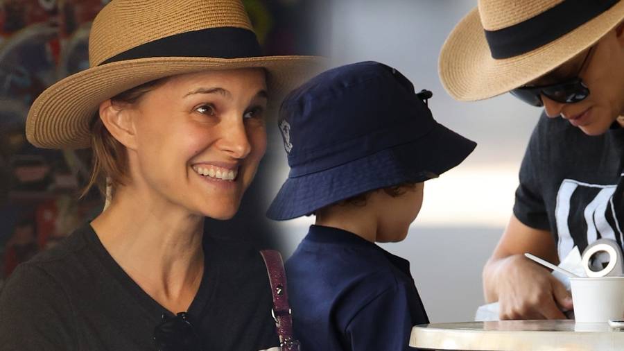 Natalie Portman spędza czas z córką