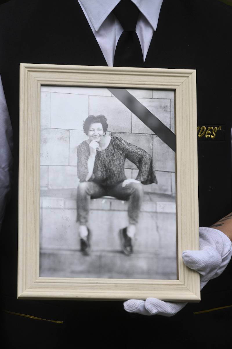 Pogrzeb Ewy Błaszczyk