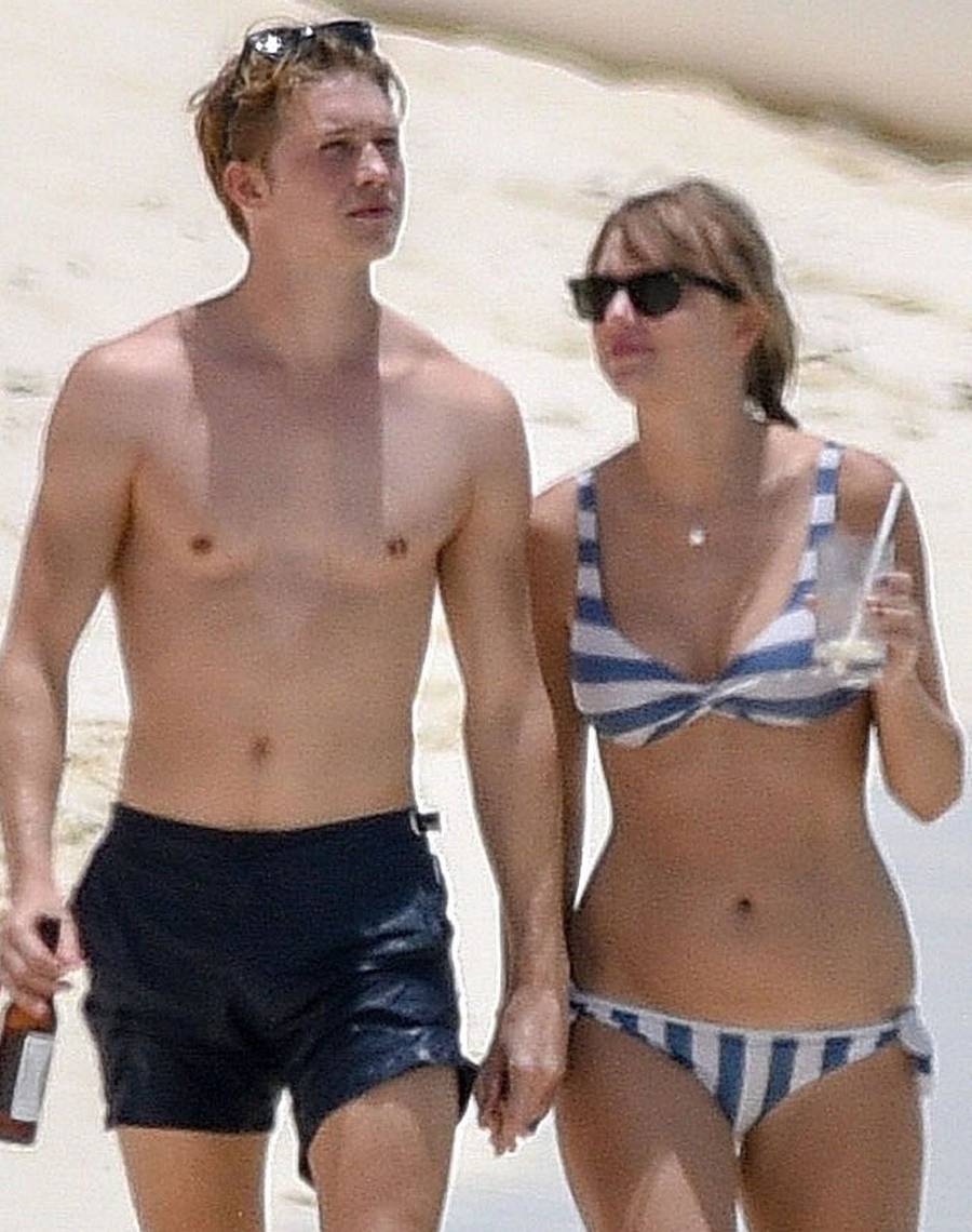 BRZUSZEK Taylor Swift na plaży – znów pojawią się plotki o CIĄŻY?