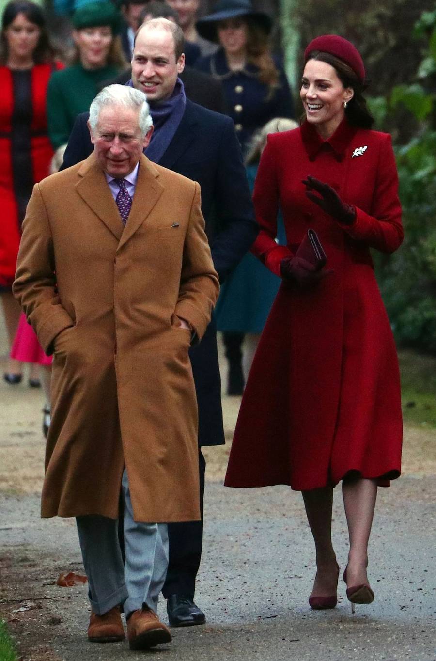 Rodzina królewska świętuje Boże Narodzenie 2018