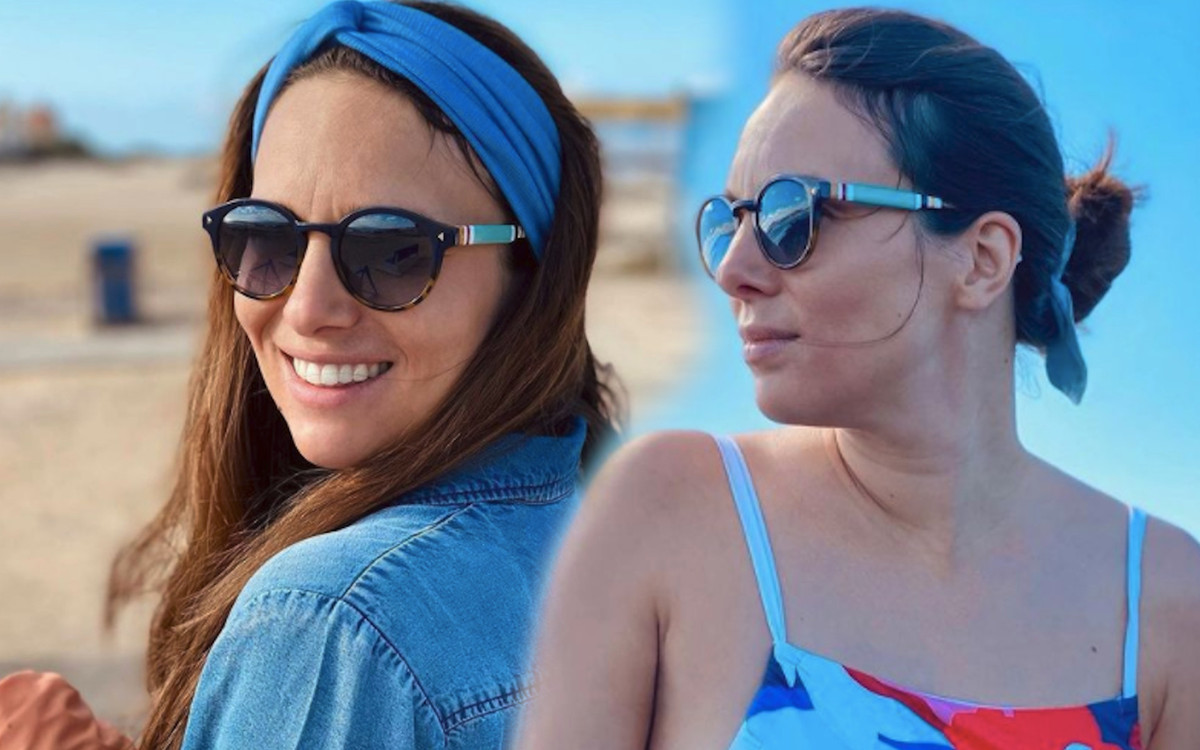 Anna Czartoryska-Niemczycka w stroju kąpielowym odsłania CIĄŻOWY brzuszek