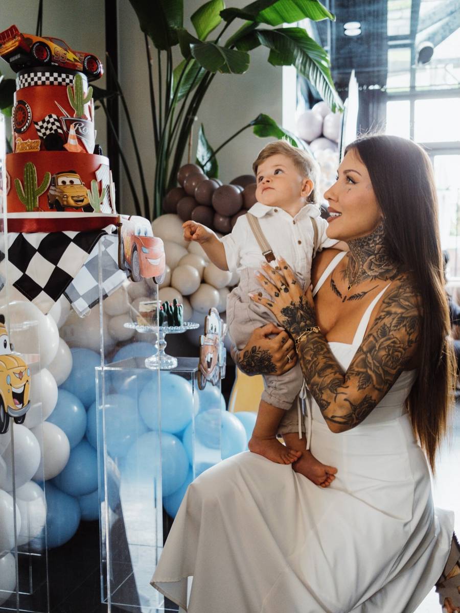 Majewski i Deynn wyprawili urodziny synkowi, fot. Instagram