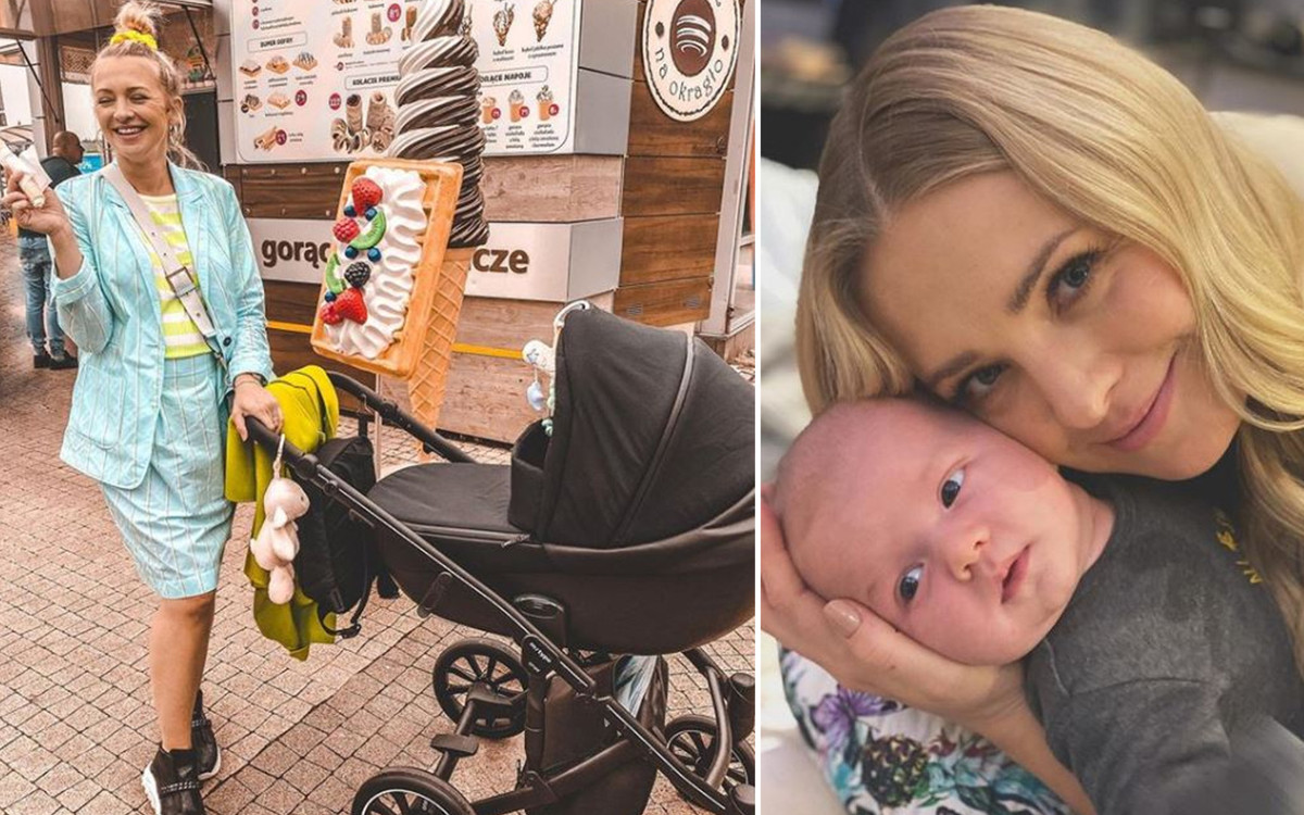 Barbara Kurdej-Szatan pokazała WYPASIONY wózek Henia. Taki sam ma inna gwiazda: “Świetna fura”