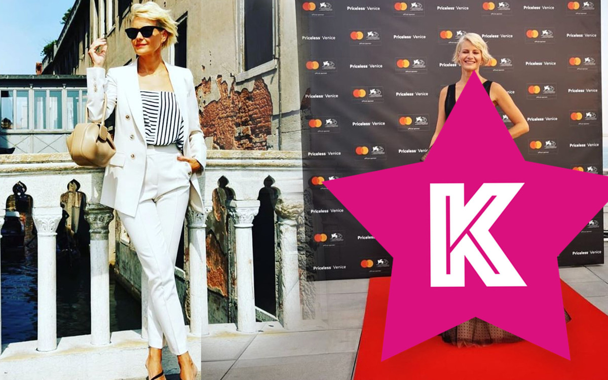 Małgorzata Kożuchowska zadała szyku na Festiwalu Filmowym w Wenecji. Jej stylizacja zachwyca