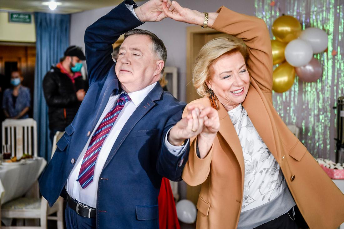 Bożena Dykiel i Mieczysław Hryniewicz, fot. AKPA