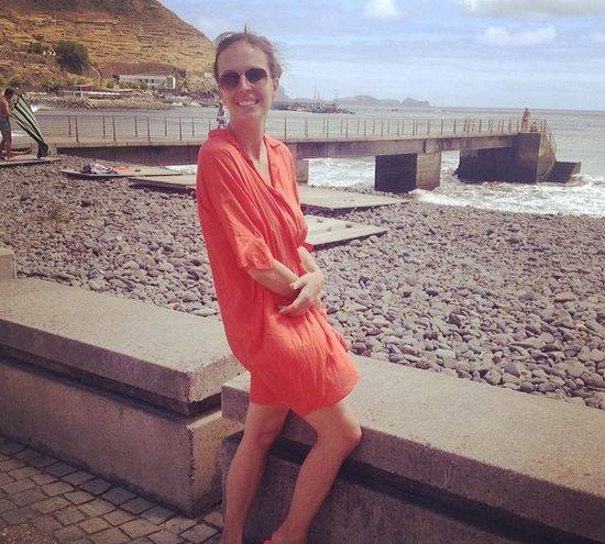 Styl Anny Wendzikowskiej w ciąży