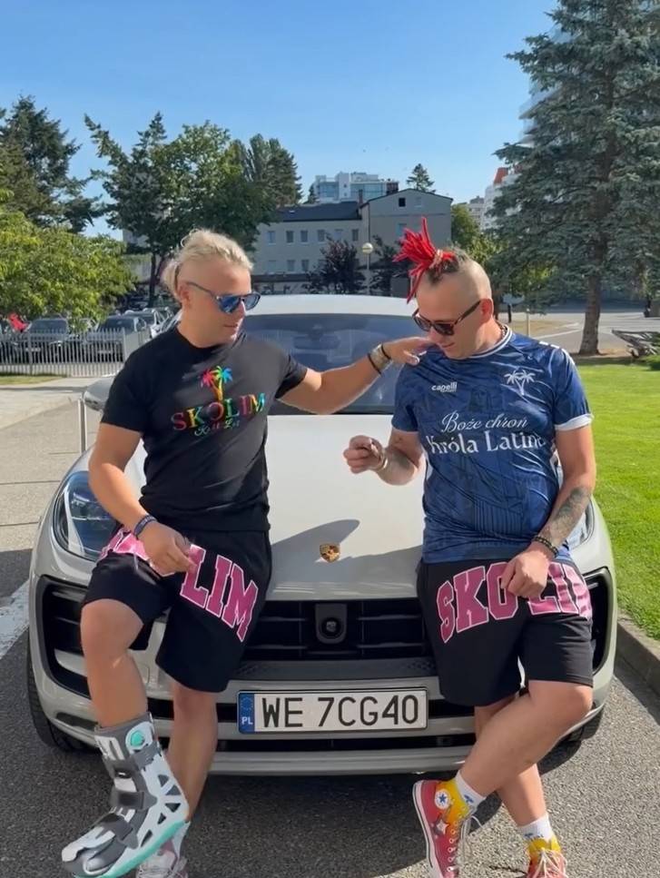 Skolim podarował Luxonowi luksusowy prezent, fot. Instagram