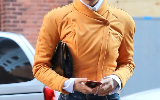 Myślałeś, że prywatnie nosi tylko dresy?