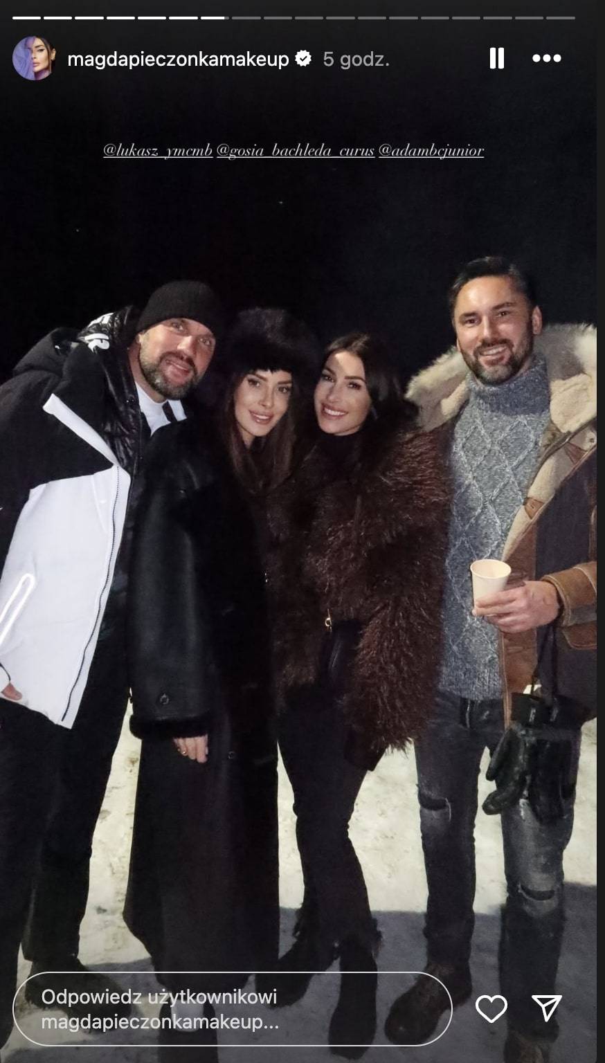 Gwiazdy urządziły sobie SYLWESTRA przed Nowym Rokiem! Tak bawią się celebryci w Zakopanem (FOTO)