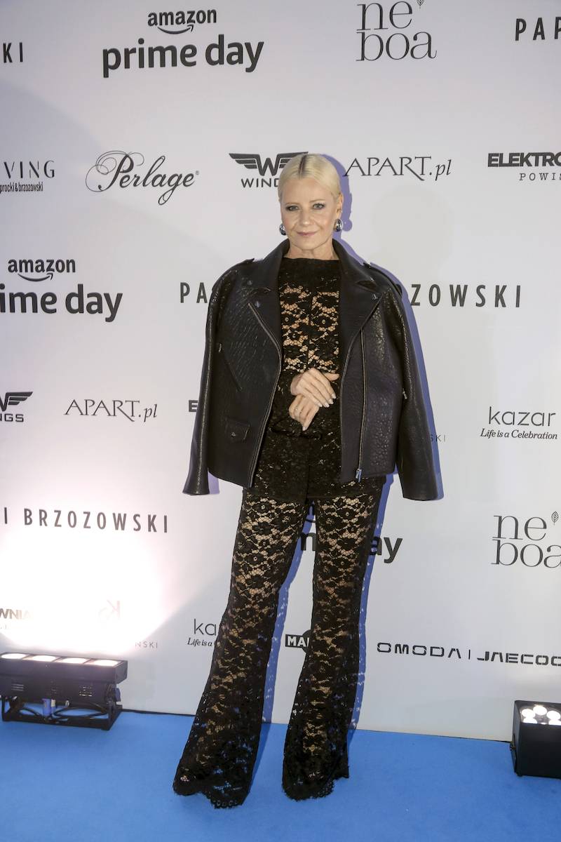 Pokaz Paprocki & Brzozowski. Rozenek-Majdan, Kożuchowska w prześwitujących kreacjach