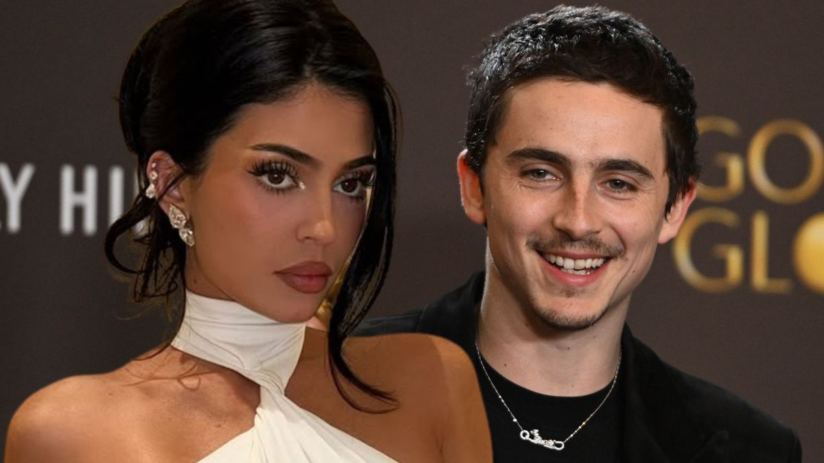 Kylie Jenner i Timothee Chalamet, fot. Forum/Instagram