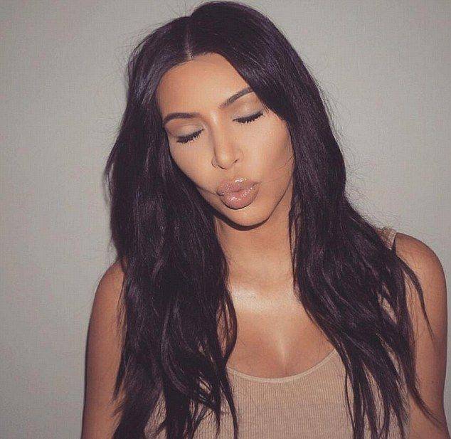 Ulubione fryzury Kim Kardashian