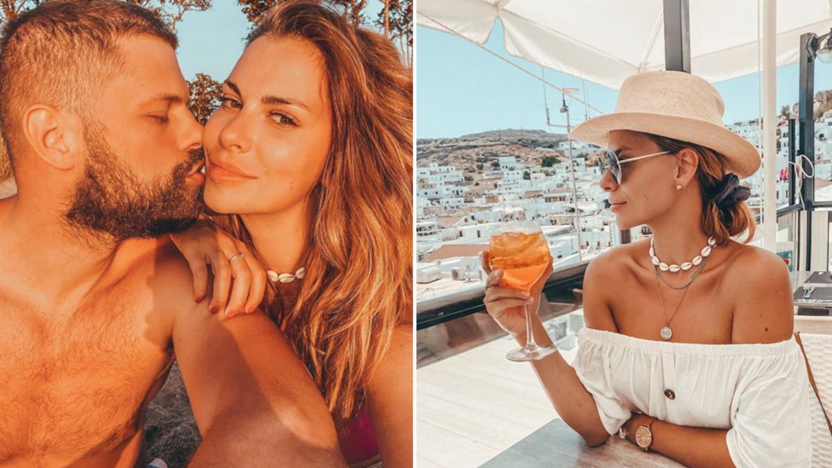 Agata Biernat z partnerem, fot. Instagram @biernatagata