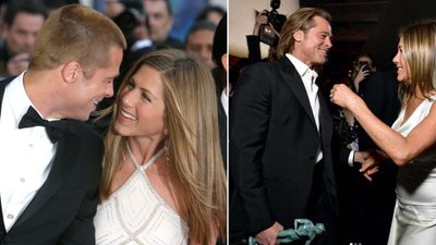Brad Pitt i Jennifer Aniston 18 lat temu i dziś! Jedna rzecz się nie zmieniła…