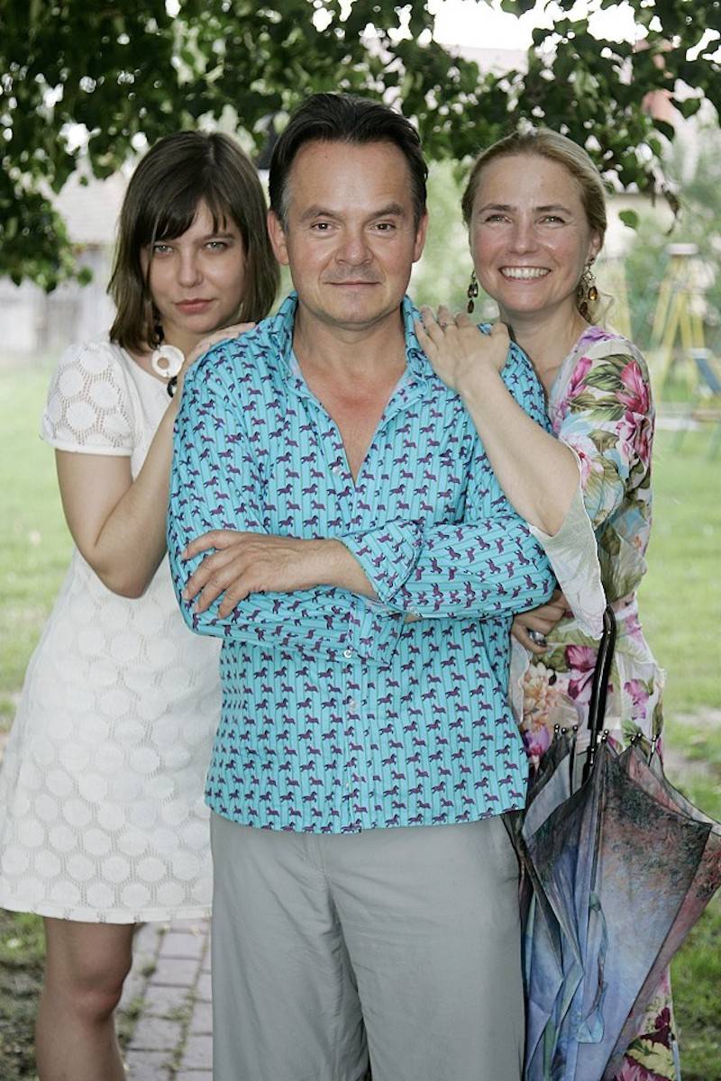 Piotr Pręgowski i Ewy Kuryło z córką Zofią