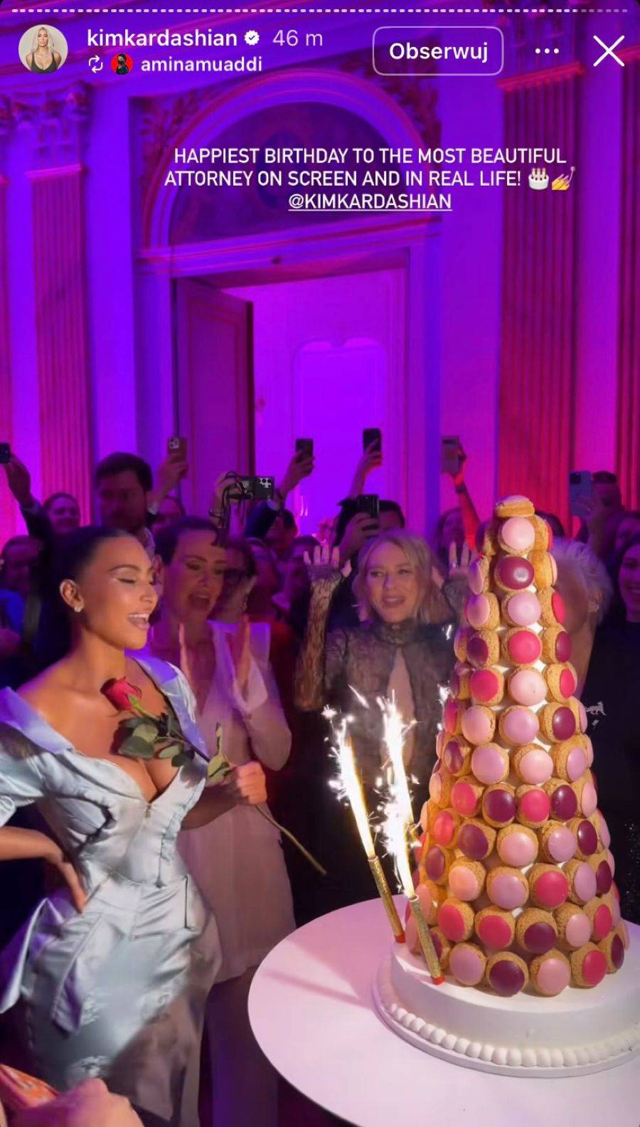 Tak Kim Kardashian świętowała 45 urodziny! Na paryskiej premierze czekała na nią niespodzianka (FOTO)