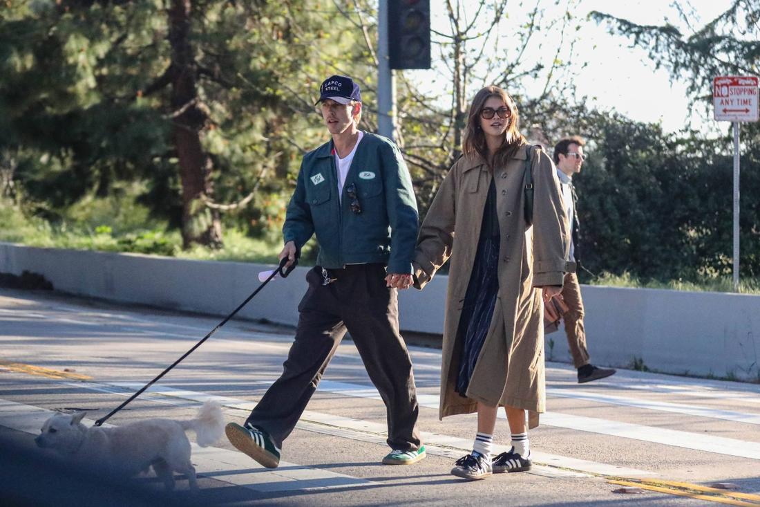Austin Butler, Kaia Gerber, fot. Forum.