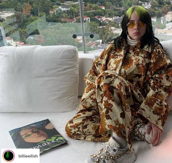Dlaczego Billie Eilish nosi ZA DUŻE ubrania?