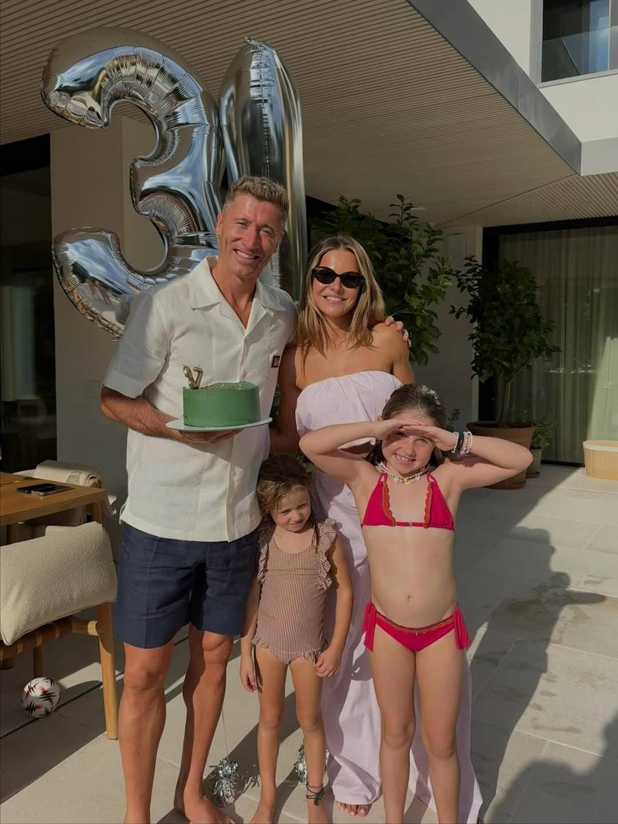 Robert Lewandowski, fot. Instagram