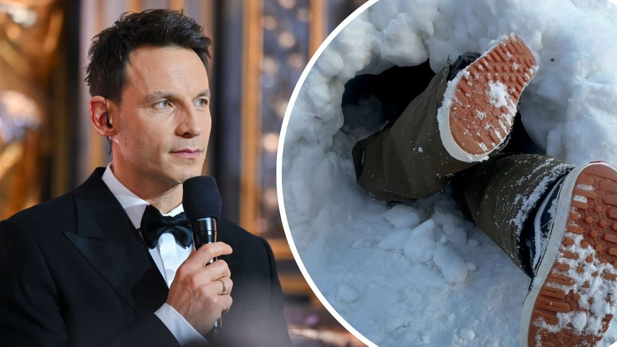 Tomasz Wolny spał z synem na dworze. To działo się na mrozie w środku nocy, fot. AKPA/Instagram.