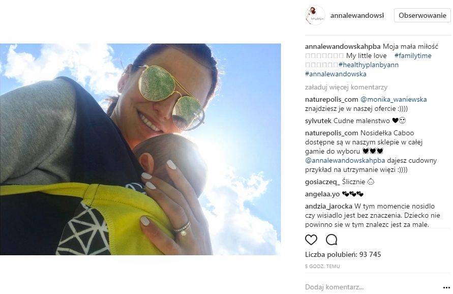 Internautki wytykają Annie Lewandowskiej to, że Klara…