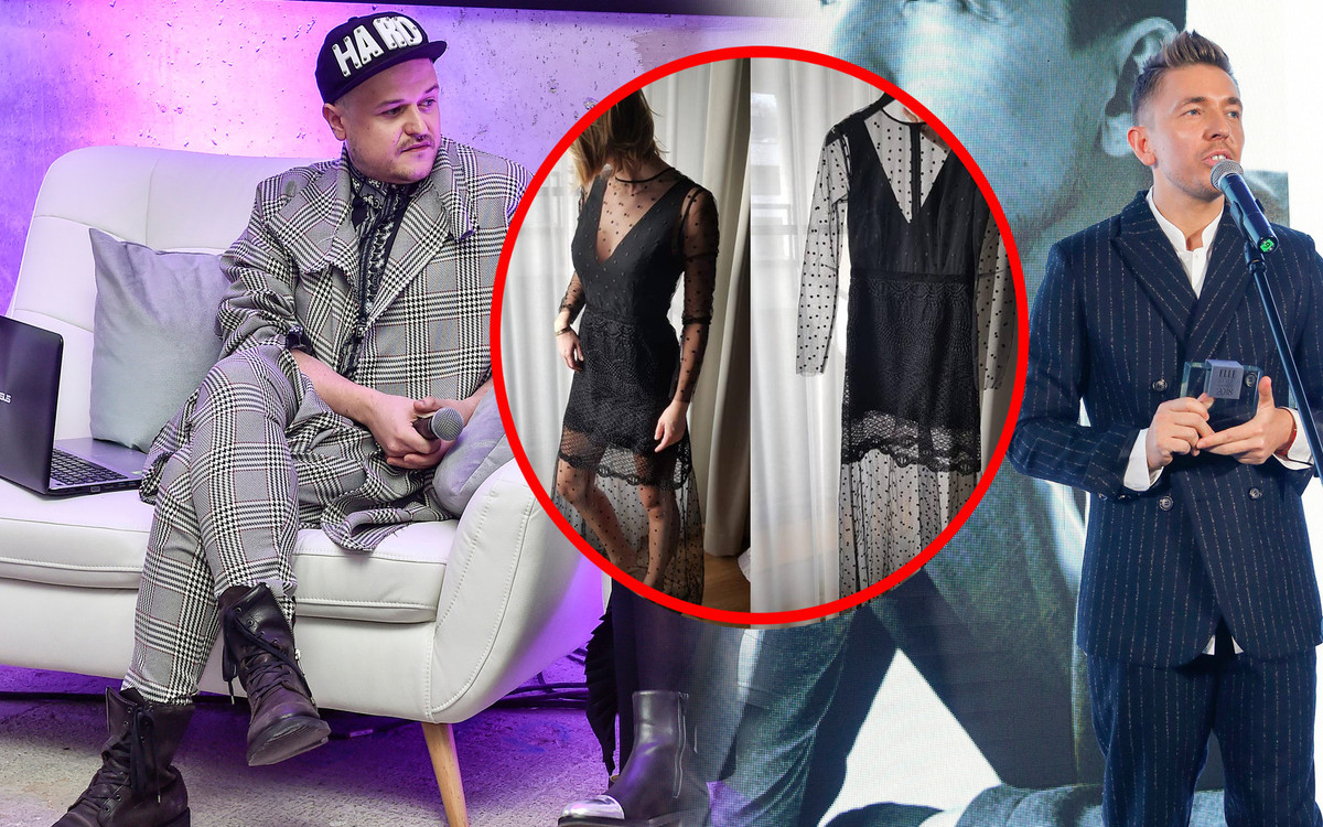 Fetysz nie odpuszcza Jemiołowi, pokazuje sukienkę wylicytowaną za 24 tysiące