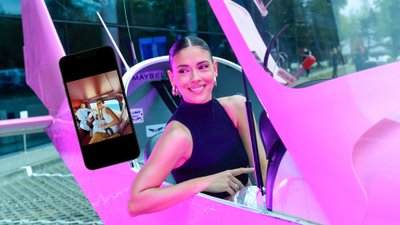 Klaudia Halejcio na luksusowej randce z ukochanym. Polecieli na nią… helikopterem!