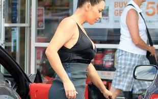 Kanye West lubi puszystą Kim Kardashian (FOTO)