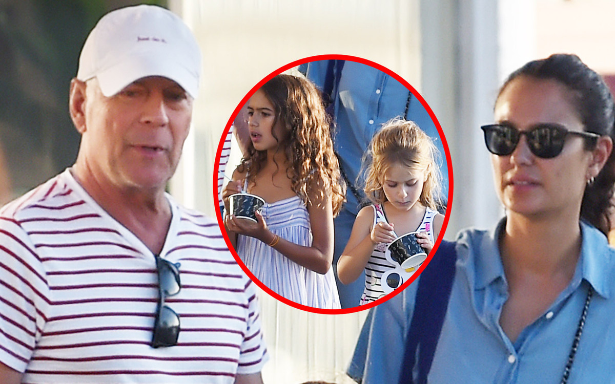 64-letni Bruce Willis z PIĘKNĄ żoną i cudnymi córeczkami (ZDJĘCIA)