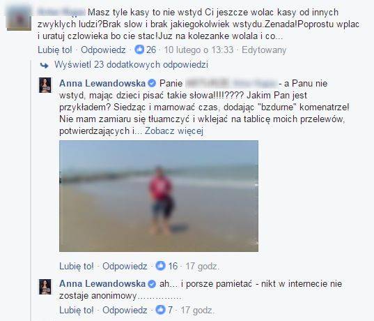Anna Lewandowska straciła cierpliwość: To MOJE SERCE, MÓJ PORTFEL i moja chęć!
