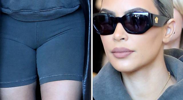 Odrosty, chore oko i ta FATALNA stylizacja Kim Kardashian