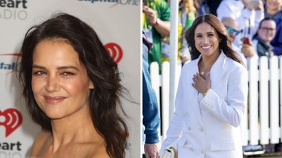 TO jest sukienka sezonu? Najpierw Meghan Markle, teraz Katie Holmes