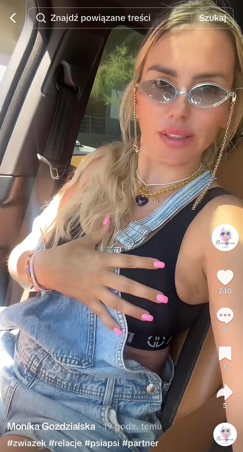 Monika Goździalska o relacjach z facetami