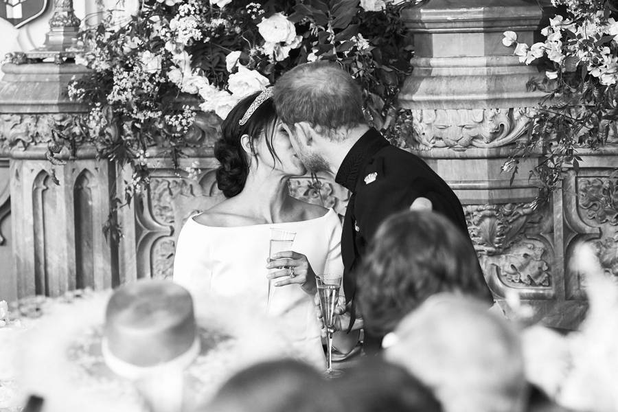 Meghan i Harry opublikowali nieznane zdjęcia ze ślubu, fot. Instagram