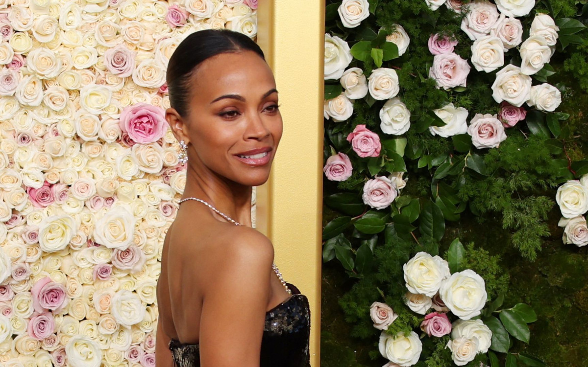 Zoe Saldana wygrywa Złoty Glob w najpiękniejsze kreacji tego wieczoru (FOTO)