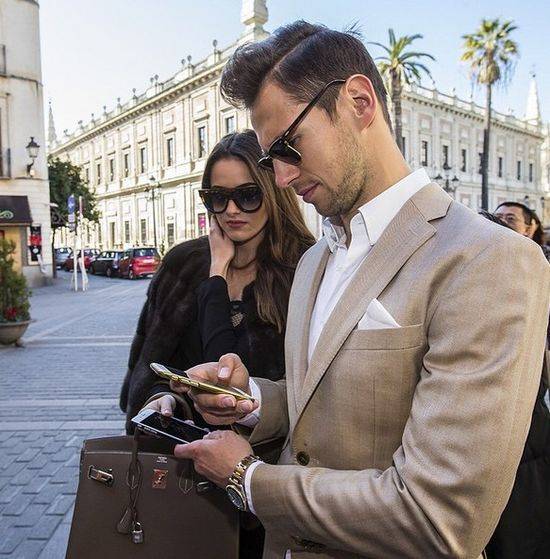 Celia Jaunat i Grzegorz Krychowiak razem