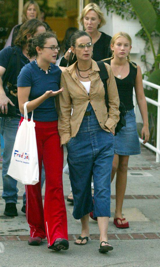 Demi Moore na starych zdjęciach