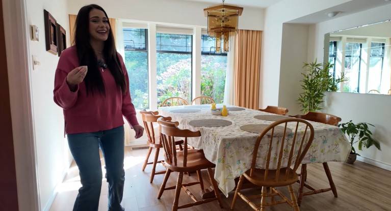 Jaś Dąbrowski i Sylwia Przybysz pokazali dom w Kanadzie, fot. Instagram