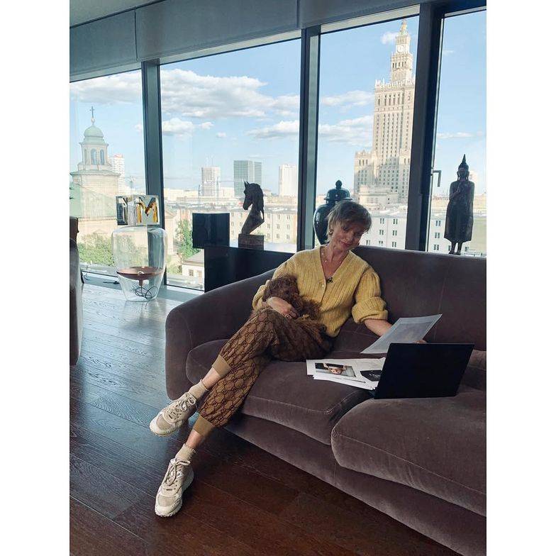 Tak mieszka Katarzyna Sokołowska, fot. Instagram