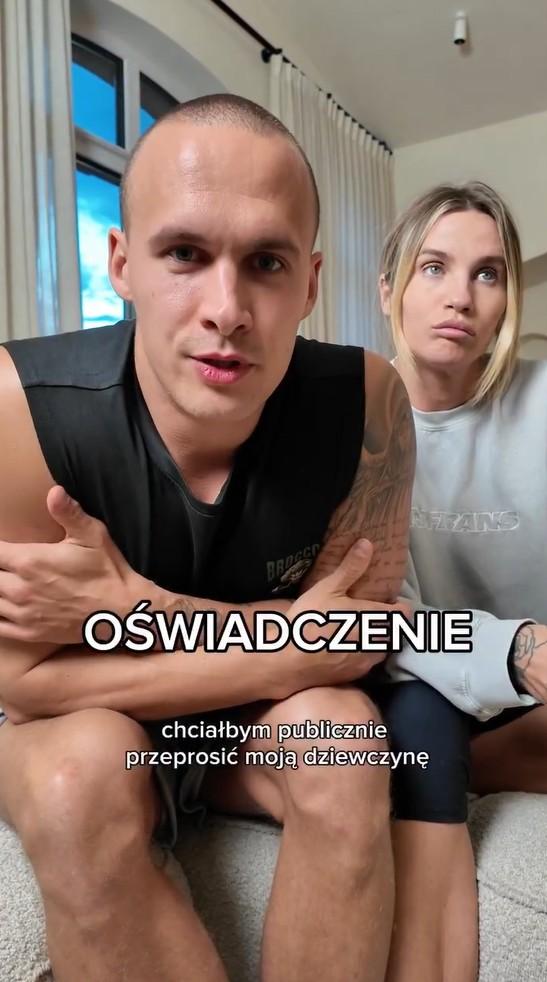 Mateusz Świerczyński i Karolina Gilon wydali oświadczenie, fot. Instagram