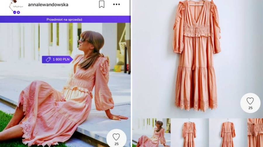 Anna Lewandowska robi wyprzedaż szafy