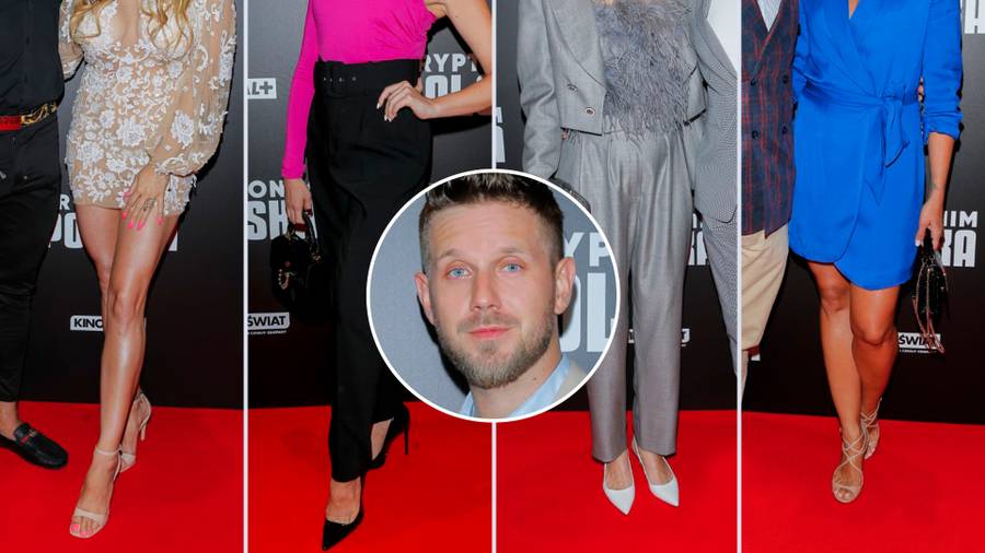 Dawno niewidziany Antek Królikowski PRĘŻY SIĘ DUMNIE na premierze filmu “Kryptonim Polska”