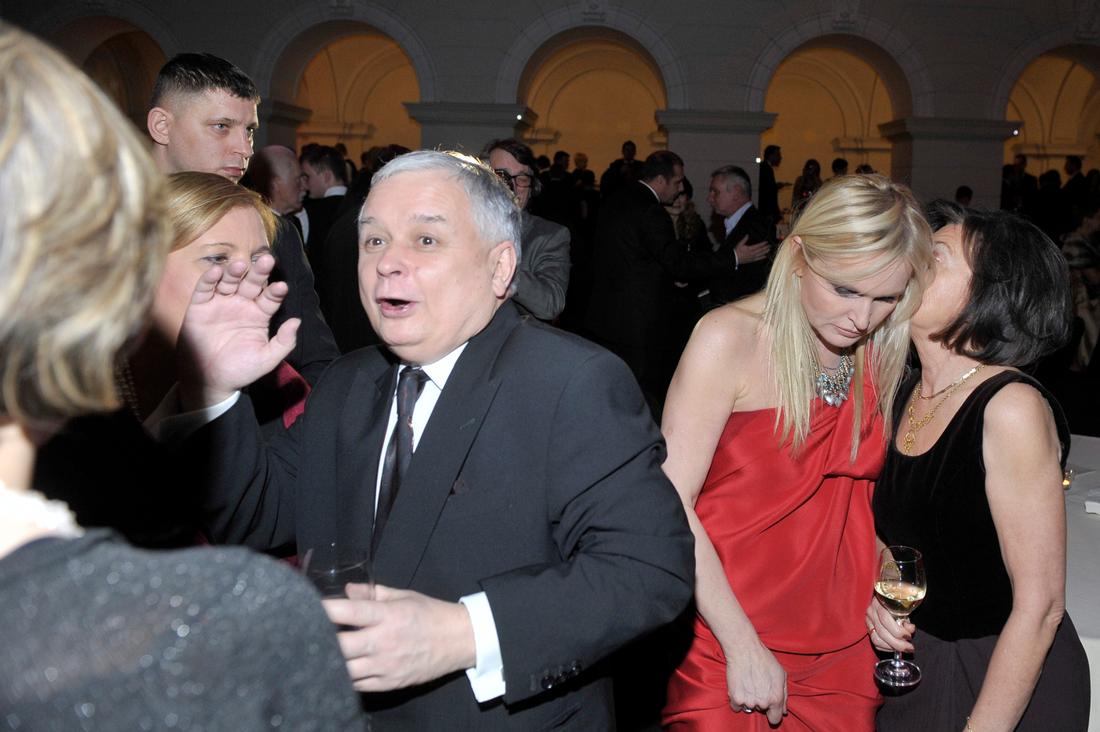 Monika Olejnik i para prezydencka na Balu dziennikarza